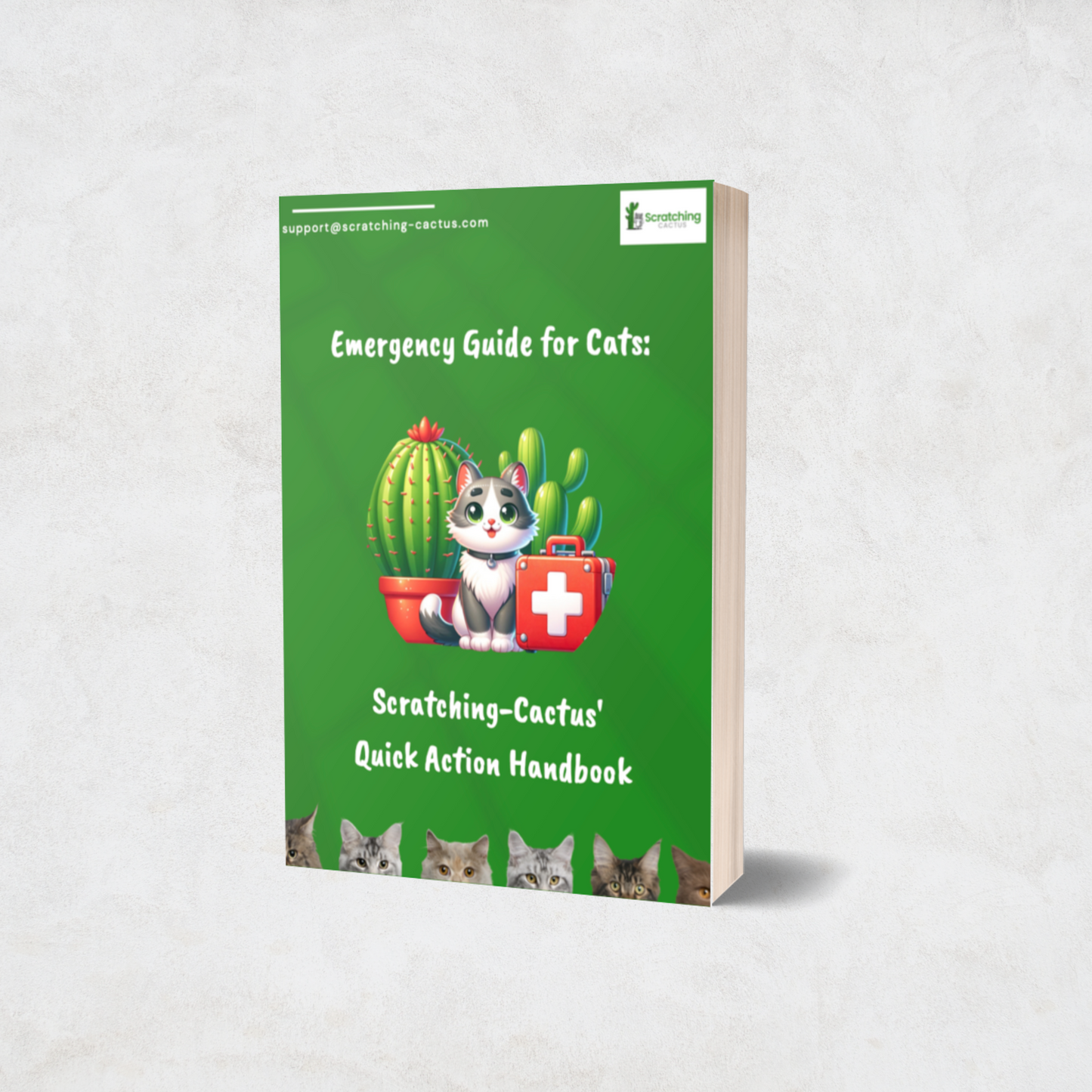 Scratching Cactus e-Book: Emergeny Guide for Cats