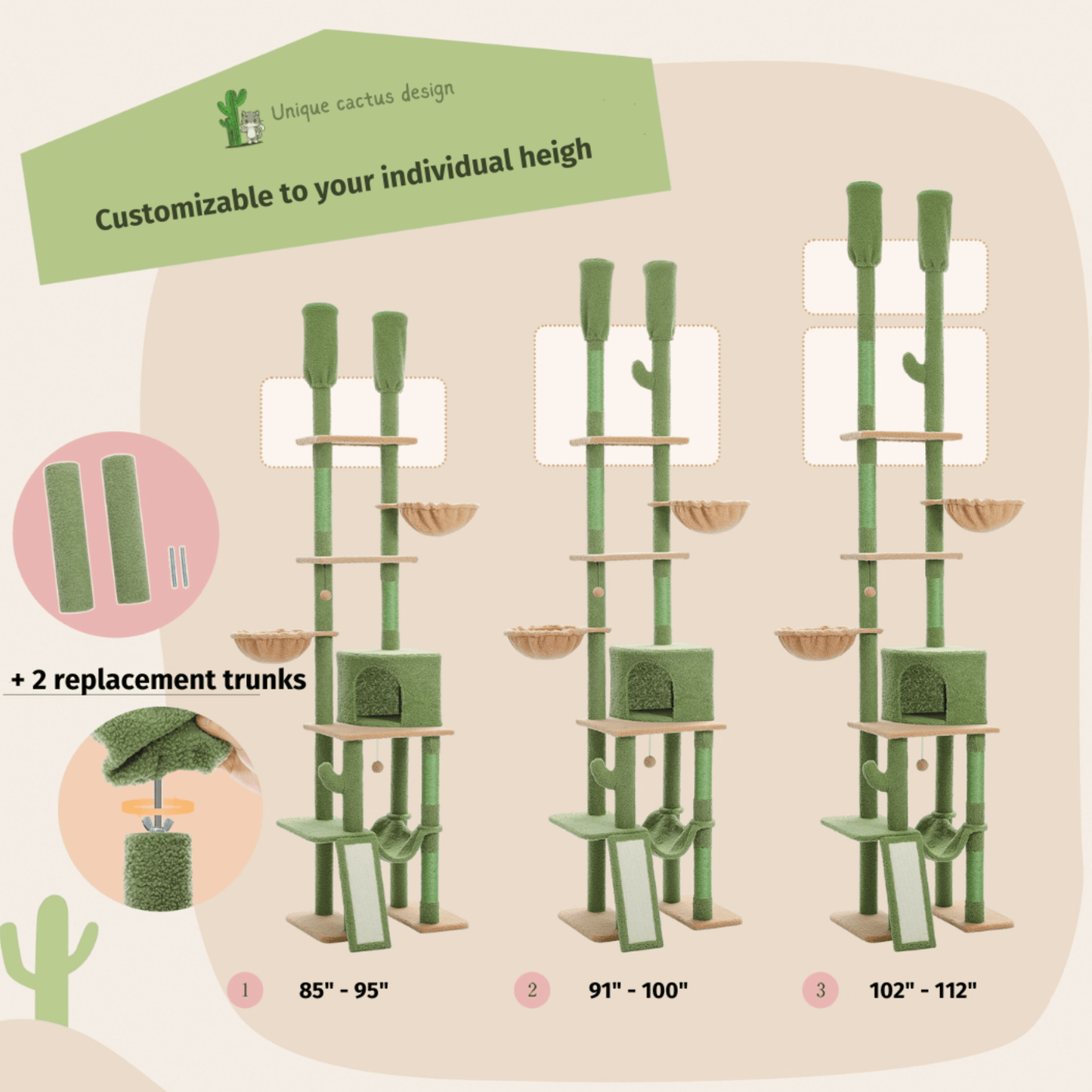 Scratching Cactus Climbing Mast